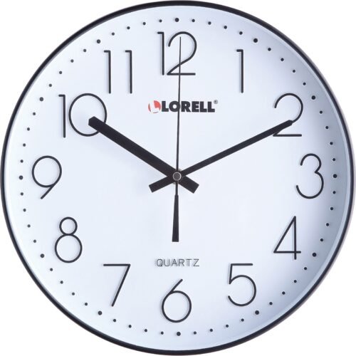 Lorell 12" Quiet Wall Clock (llr-61011) (llr61011)