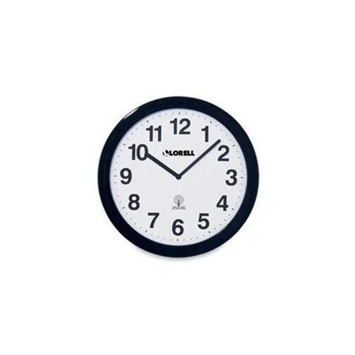 Lorell Radio Controlled Wall Clock - Digital - Quartz - Atomic (LLR60997)