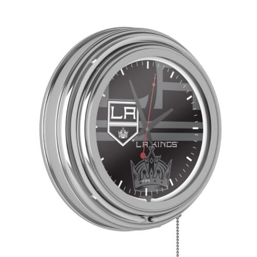 Los Angeles Watermark Analog Wall Clock – for Kitchen, Bar, or Garage