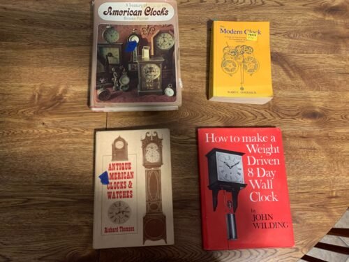 Lot 1 - 4 Miscellaneous Clock Books and/or Guides - American