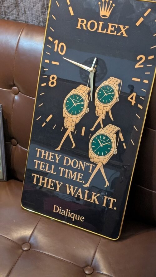 Luxury Wall Clock - Style Diver Design - 30cm / 60cm Decorative Piece
