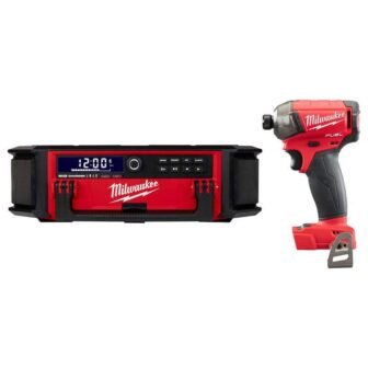 M18 18-Volt Lithium-Ion Cordless PACKOUT Radio/Speaker with Built-In Charger W/M18 FUEL SURGE...