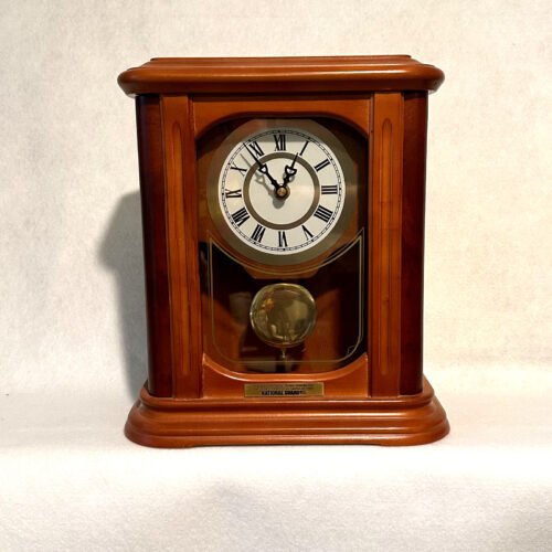 Mantle Clock with Cherry finish