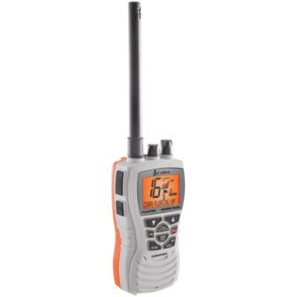 Marine 6 Watt Floating VHF Radio, White