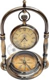 Antique Brass Clocks photo