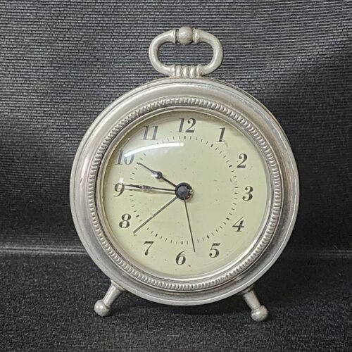 Match Pewter Toscana Alarm Clock - Made in Italy
