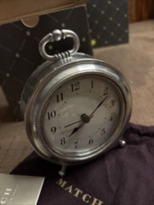 Match Pewter Toscana Alarm Clock 1137