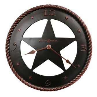 Maverick Black Wall Clock