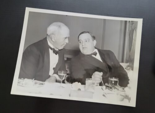 MAYOR LAGUARDIA MANHATTAN NYC VINTAGE ORIGINAL PHOTO 1937 conference mayors