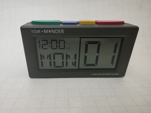 MedCenter Your Minder Talking Alarm Clock Personal Recording - Your Minder