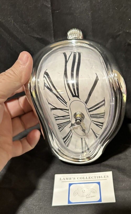 Melting Clock Distorted Wall Clocks Surrealist Dali Style Watch Home Decor Noio