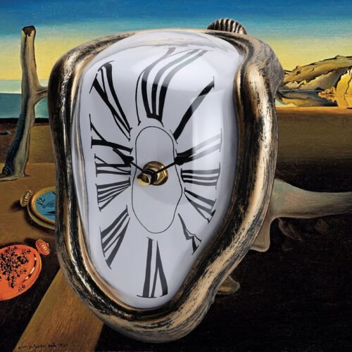 Melting Clock, Salvador Dali Watch Melted Clock for Decorative Home Office Sh...