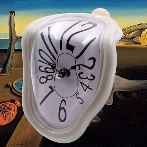 Melting Clock Salvador Dali Watch Melted Clock for Decorative Home Office She...