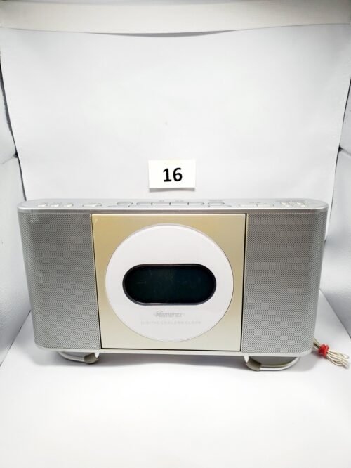 Memorex Digital Stereo Clock Radio AM/FM Dual Alarm CD Player no Power Cord