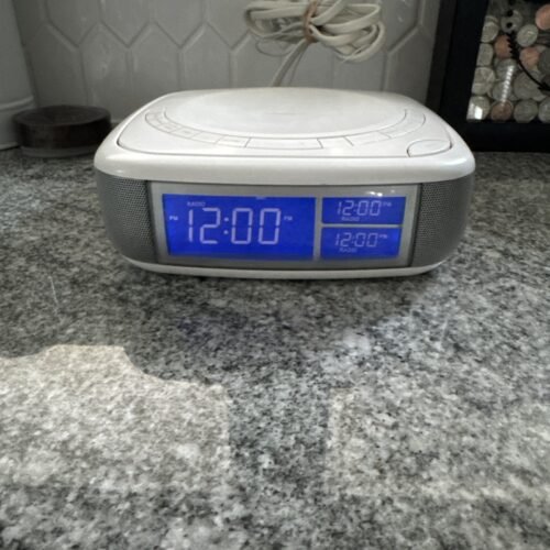 Memorex MC2864 CD Player Clock Radio Dual Alarm Nature Sound Machine All In 1