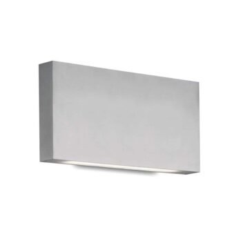 Mica 10 in. 1 Light 26 Watt Brushed Nickel Integrated LED Wall Sconce