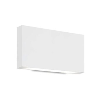 Mica 10 in. 1 Light 26 Watt White Integrated LED Wall Sconce