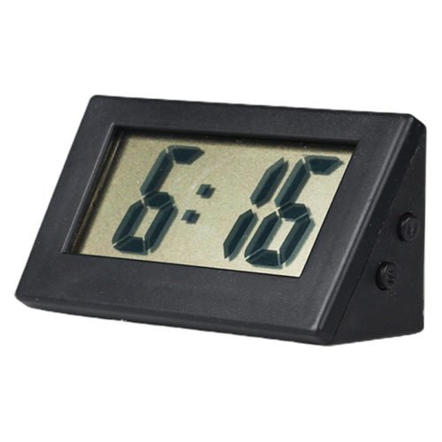 Mini LCD Digital Table Dashboard Desk Electronic Clock For Desktop Home Office