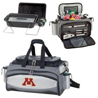 Minnesota Golden Gophers - Vulcan Portable Propane Grill and Cooler Tote by...