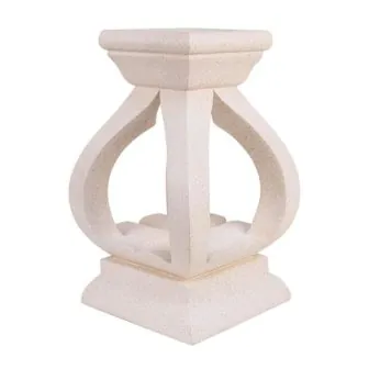 Mission Globe Pedestal - Sandstone