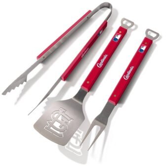 MLB St. Louis Cardinals Spirit Series 3-Piece BBQ Set
