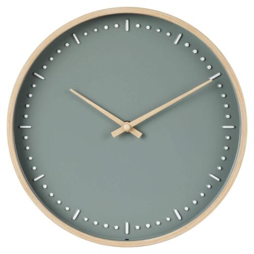 Modern Abstract Wall Clock 11.5 Inch Oversized Silent Sweep Decor