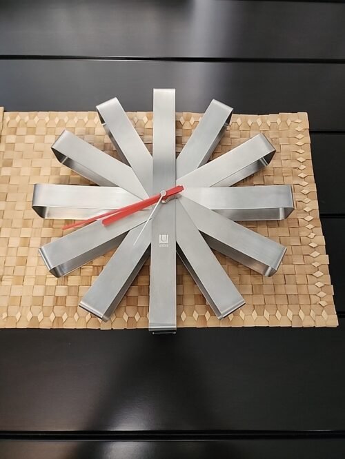 Modern Art Umbra Wall Clock Michelle Ivankovic Design