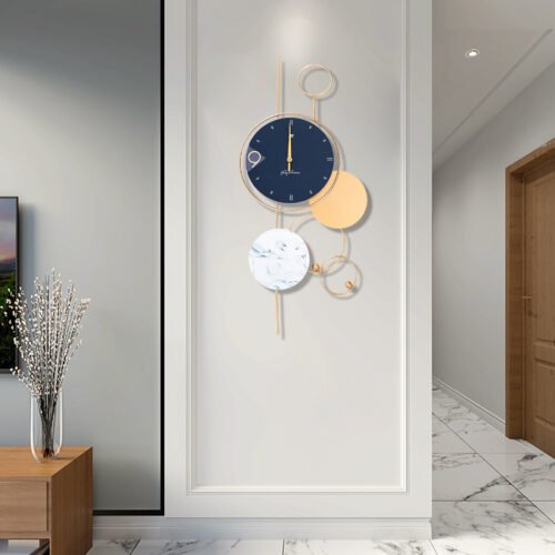 Modern Exquisite & Stylish Design Wall Clock Built-in Sweeping Seconds Movement