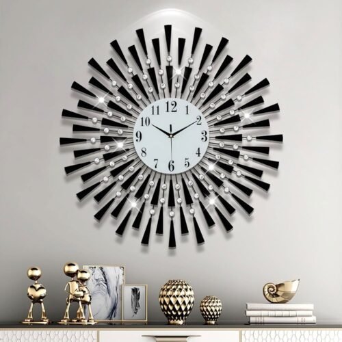 Modern Large Wall Clocks for Living Room Decor Big Silent Wall Clock B