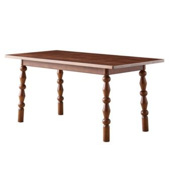 Modern Rectangular Medium Antique Color Ash Wood Top for Kitchen 62.99 in....