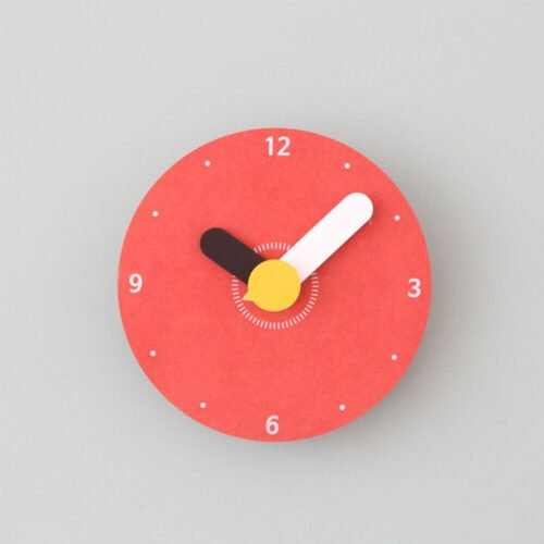 Modern Retro Wooden 'Mini' Wall Clock, Silent Quartz Mechanism