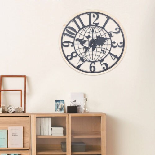 Modern Round Wall Clock Creative Clocks Silent Living Room Office Decor Clock