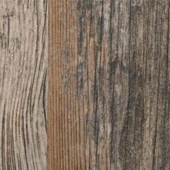 Montagna Wood Weathered Gray 6 in. x 24 in. Porcelain Floor and...