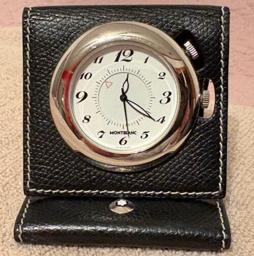 Montblanc Travel Alarm Clock- Swiss/ 7056