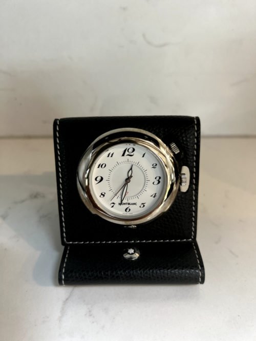 montblanc travel clock