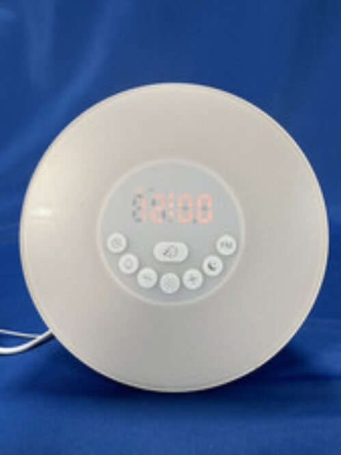 Mosche Sunrise Alarm Clock, Digital Clock, Wake Up Light with 6 Nature Sounds