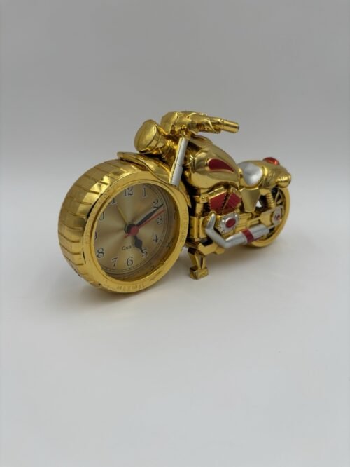 Motorcycle Alarm Clock Desktop Office Home