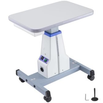 Motorized Instrument Table D16 18.9 in. x 15.7 in. Professional Medical Cart...