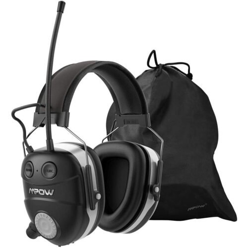 Mpow AM FM Radio Earmuff Shooting Ear Muffs Bluetooth Noise Cancelling Headphone