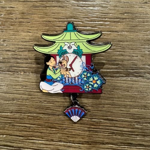 Mulan - Loungefly Disney Princess Cuckoo Clocks Blind Mystery Box Enamel Pin
