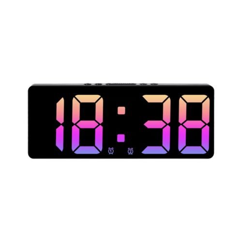 Multifunctional LED Digital Clock Number Display Temp Alarm & Nightlight