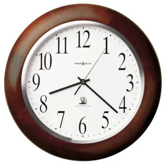 Murrow Brown Wall Clock