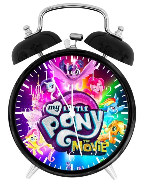 My Little Pony Alarm Desk Clock Home or Office Decor F61 Nice Gift