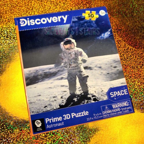 NASA ASTRONAUT LENTICULAR 3D PUZZLE 50pc Last Man on Moon Apollo 17 Cernan space