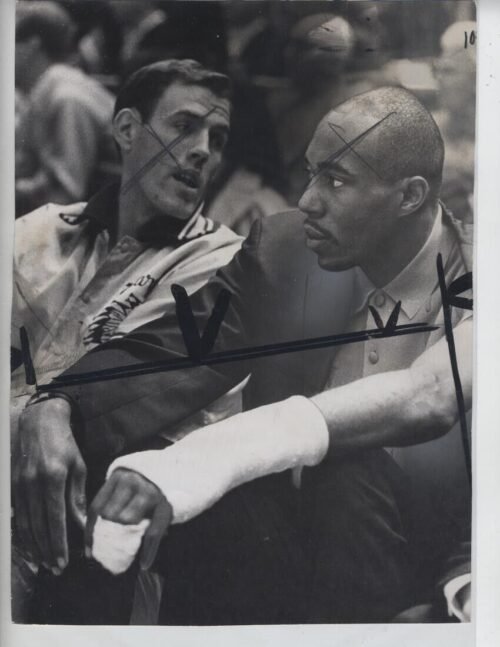 NATE THURMOND HOF NBA VINTAGE ORIGINAL PHOTO GOLDEN STATE WARRIORS SAN FRANCISCO