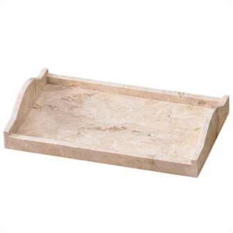 Natural Champagne Marble Arch 7.4 in. x 12.6 in. x 2.6 in....
