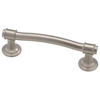 Nautical 3 in. (76 mm) Classic Satin Nickel Cabinet Drawer Pull