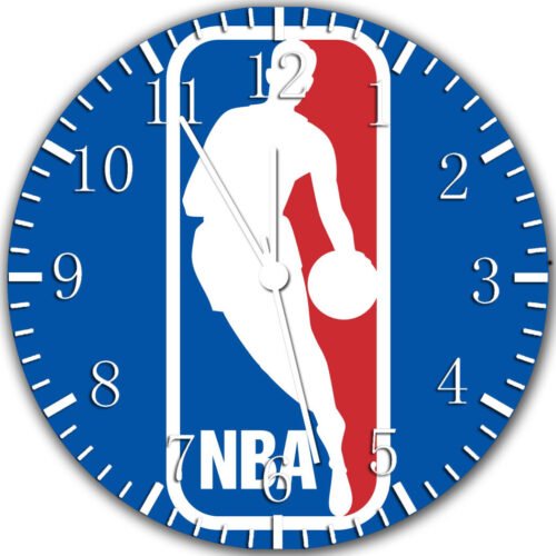 NBA Basketball Frameless Borderless Wall Clock Nice For Gifts or Decor W350