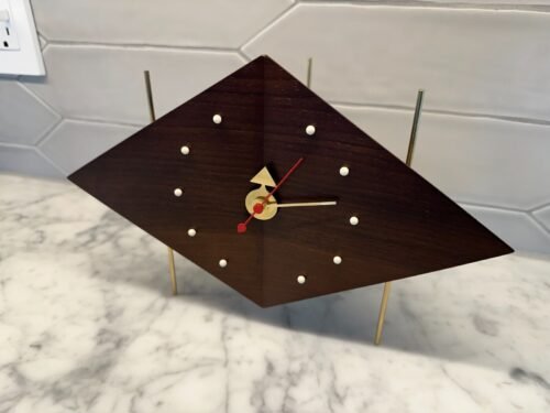 Nelson Diamond Clock - George Nelson for Vitra