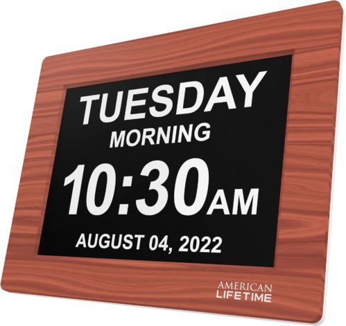 【New 2024】American Lifetime Dementia Clock Large Digital Clock for Seniors,;